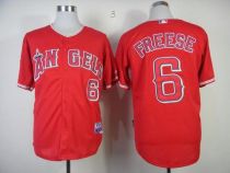 Los Angeles Angels of Anaheim -6 David Freese Red Cool Base Stitched MLB Jersey Los Angeles Angels of Anaheim -6 David Freese Red Cool Base Stitched MLB Jersey