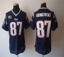 Nike Patriots -87 Rob Gronkowski Navy Blue Team Color With C Patch Stitched NFL Elite Jersey Nike Patriots -87 Rob Gronkowski Navy Blue Team Color With C Patch Stitched NFL Elite Jersey