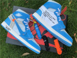 Authentic Off White x Air Jordan 1 UNC GS