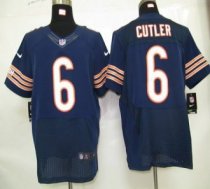 Nike Bears -6 Jay Cutler Navy Blue Team Color Stitched NFL Elite Jersey Nike Bears -6 Jay Cutler Navy Blue Team Color Stitched NFL Elite Jersey