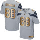 Nike Seahawks -88 Jimmy Graham Grey Alternate Stitched NFL Elite Gold Jersey