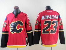 Calgary Flames -23 Sean Monahan Red Stitched NHL Jersey Calgary Flames -23 Sean Monahan Red Stitched NHL Jersey
