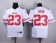 Nike San Francisco 49ers #23 Reggie Bush White Men's Stitched NFL Elite Jersey