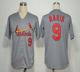 Mitchell And Ness 1967 St Louis Cardinals #9 Roger Maris Grey Throwback Stitched MLB Jersey