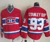 Montreal Canadiens -93 Stanley Cup Red CCM Throwback Stitched NHL Jersey Montreal Canadiens -93 Stanley Cup Red CCM Throwback Stitched NHL Jersey