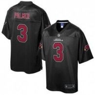Nike Arizona Cardinals #3 Carson Palmer Black Men's NFL Pro Line Black Reverse Fashion Game Jersey