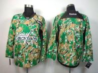 Washington Capitals Blank Camo Veterans Day Practice Stitched NHL Jersey