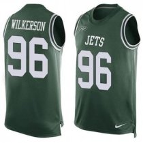 Nike New York Jets -96 Muhammad Wilkerson Green Team Color Stitched NFL Limited Tank Top Jersey Nike New York Jets -96 Muhammad Wilkerson Green Team Color Stitched NFL Limited Tank Top Jersey