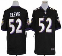 Nike Ravens -52 Ray Lewis Black Alternate Stitched NFL Game Jersey Nike Ravens -52 Ray Lewis Black Alternate Stitched NFL Game Jersey