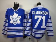 Toronto Maple Leafs -71 David Clarkson Blue 2014 Winter Classic Stitched NHL Jersey