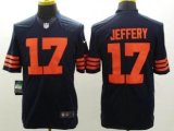 Nike Chicago Bears -17 Alshon Jeffery Navy Blue 1940s Throwback NFL Limited Jersey