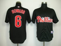 Philadelphia Phillies #6 Ryan Howard Black Stitched MLB Jersey Philadelphia Phillies #6 Ryan Howard Black Stitched MLB Jersey