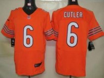 Nike Bears -6 Jay Cutler Orange Alternate Stitched NFL Elite Jersey Nike Bears -6 Jay Cutler Orange Alternate Stitched NFL Elite Jersey