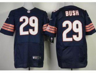 Nike Chicago Bears 29 Michael Bush Blue Elite Nike NFL Jersey