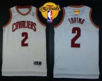 Revolution 30 Cleveland Cavaliers -2 Kyrie Irving White The Finals Patch Stitched NBA Jersey Revolution 30 Cleveland Cavaliers -2 Kyrie Irving White The Finals Patch Stitched NBA Jersey