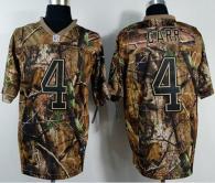 Nike Oakland Raiders #4 Derek Carr Camo Men's Stitched NFL Realtree Elite Jersey