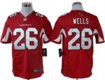 Nike Cardinals -26 Chris Wells Red Team Color Men's Stitched NFL Limited Jersey
