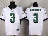 Nike Philadelphia Eagles #3 Mark Sanchez White Men's Stitched NFL New Elite Jersey