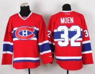 Montreal Canadiens -32 Travis Moen Stitched Red New CH NHL Jersey
