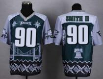 Nike Eagles -90 Marcus Smith II Midnight Green Stitched NFL Elite Noble Fashion Jersey Nike Eagles -90 Marcus Smith II Midnight Green Stitched NFL Elite Noble Fashion Jersey