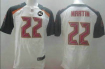 Nike Buccaneers -22 Doug Martin White With MG Patch Stitched NFL New Elite Jersey