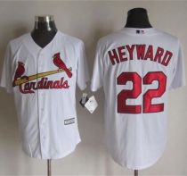 St Louis Cardinals #22 Jason Heyward White New Cool Base Stitched MLB Jersey