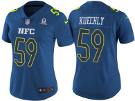 WOMEN'S NFC 2017 PRO BOWL CAROLINA PANTHERS #59 LUKE KUECHLY BLUE GAME JERSEY