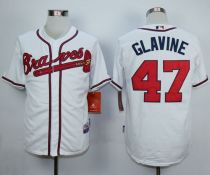 Atlanta Braves #47 Tom Glavine White Cool Base Stitched MLB Jersey Atlanta Braves #47 Tom Glavine White Cool Base Stitched MLB Jersey