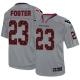 Nike Houston Texans -23 Arian Foster New Lights Out Grey Mens Stitched NFL Elite Jersey