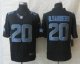 Detroit Lions 20 B Sanders Impact Limited Black Jerseys