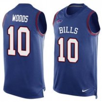 Nike Buffalo Bills -10 Robert Woods Royal Blue Team Color Stitched NFL Limited Tank Top Jersey Nike Buffalo Bills -10 Robert Woods Royal Blue Team Color Stitched NFL Limited Tank Top Jersey