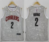Cleveland Cavaliers -2 Kyrie Irving Grey City Light Stitched NBA Jersey Cleveland Cavaliers -2 Kyrie Irving Grey City Light Stitched NBA Jersey