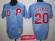 Mitchell and Ness Autographed MLB Philadelphia Phillies #20 Mike Schmidt Stitched Blue Throwback Jer