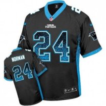 Nike Carolina Panthers -24 Josh Norman Black Team Color Stitched NFL Elite Drift Fashion Jersey Nike Carolina Panthers -24 Josh Norman Black Team Color Stitched NFL Elite Drift Fashion Jersey