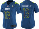 WOMEN'S NFC 2017 PRO BOWL NEW YORK GIANTS #13 ODELL BECKHAM JR BLUE GAME JERSEY
