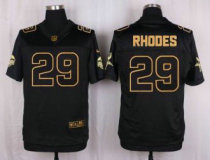 Nike Minnesota Vikings -29 Xavier Rhodes Black Stitched NFL Elite Pro Line Gold Collection Jersey Nike Minnesota Vikings -29 Xavier Rhodes Black Stitched NFL Elite Pro Line Gold Collection Jersey