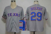 MLB Texas Rangers #29 Adrian Beltre Stitched Grey Autographed Jersey MLB Texas Rangers #29 Adrian Beltre Stitched Grey Autographed Jersey