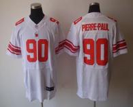 Nike New York Giants #90 Jason Pierre-Paul White Men's Stitched NFL Elite Jersey