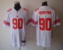 Nike New York Giants #90 Jason Pierre-Paul White Men's Stitched NFL Elite Jersey Nike New York Giants #90 Jason Pierre-Paul White Men's Stitched NFL Elite Jersey