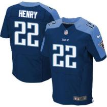 Nike Titans -22 Derrick Henry Navy Blue Alternate Stitched NFL Elite Jersey Nike Titans -22 Derrick Henry Navy Blue Alternate Stitched NFL Elite Jersey