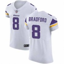 Nike Vikings -8 Sam Bradford White Stitched NFL Vapor Untouchable Elite Jersey Nike Vikings -8 Sam Bradford White Stitched NFL Vapor Untouchable Elite Jersey