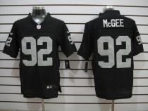 Nike Oakland Raiders #92 Stacy McGee Black Team Color Men's Stitched NFL Elite Jersey Nike Oakland Raiders #92 Stacy McGee Black Team Color Men's Stitched NFL Elite Jersey