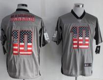 Nike New York Giants #10 Eli Manning Grey Men's Stitched NFL Elite USA Flag Fashion Jersey Nike New York Giants #10 Eli Manning Grey Men's Stitched NFL Elite USA Flag Fashion Jersey