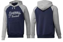 Milwaukee Brewers Pullover Hoodie Dark Blue Grey Milwaukee Brewers Pullover Hoodie Dark Blue Grey