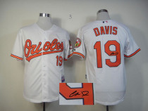 Autographed MLB Baltimore Orioles #19 Chris Davis White Cool Base Stitched Jersey Autographed MLB Baltimore Orioles #19 Chris Davis White Cool Base Stitched Jersey