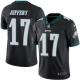Nike Eagles -17 Alshon Jeffery Black Stitched NFL Limited Rush Jersey