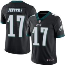 Nike Eagles -17 Alshon Jeffery Black Stitched NFL Limited Rush Jersey Nike Eagles -17 Alshon Jeffery Black Stitched NFL Limited Rush Jersey