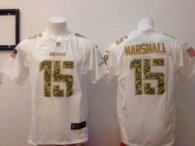 NEW Chicago Bears -15 Brandon Marshall White Jerseys(game USA)
