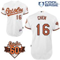 Baltimore Orioles #16 Wei-Yin Chen White Cool Base Stitched MLB Jersey Baltimore Orioles #16 Wei-Yin Chen White Cool Base Stitched MLB Jersey