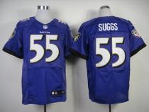 Nike Ravens -55 Terrell Suggs Purple Team Color Men's Stitched NFL New Elite Jersey Nike Ravens -55 Terrell Suggs Purple Team Color Men's Stitched NFL New Elite Jersey